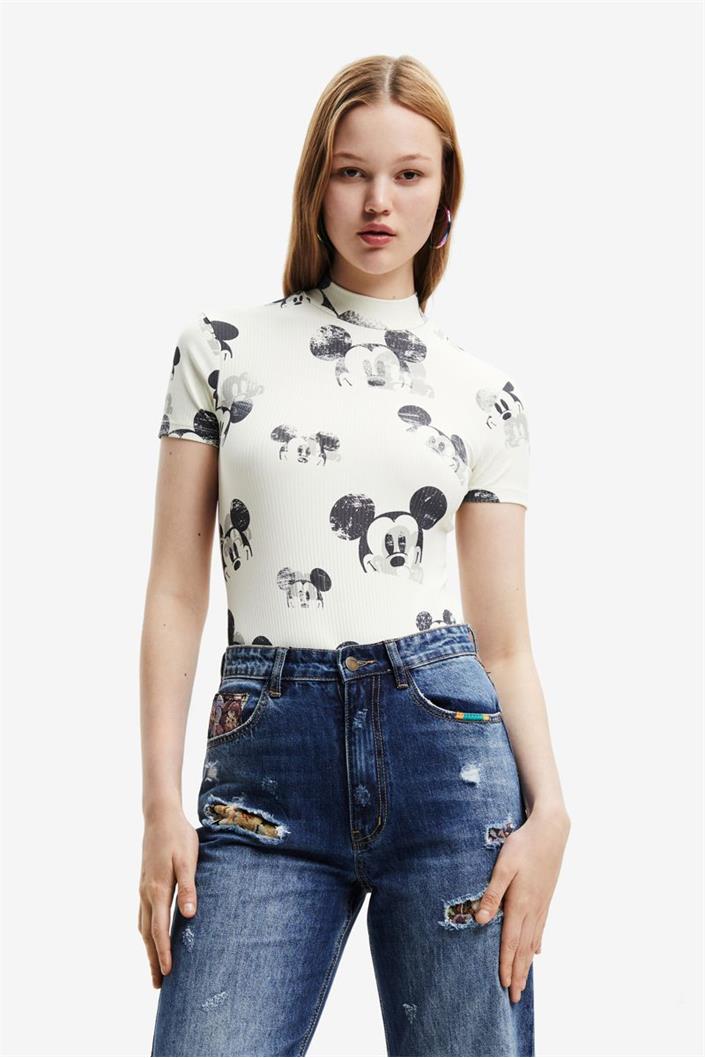 body Desigual Faces Mickey